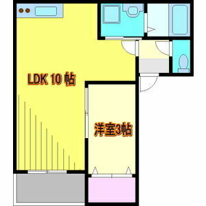 Fille Flats TSUKIJIの間取り