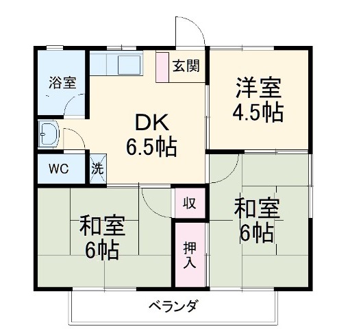 ロードエクセルの間取り
