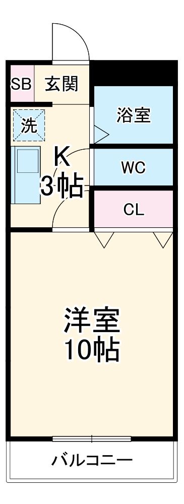 オアシス二本木の間取り