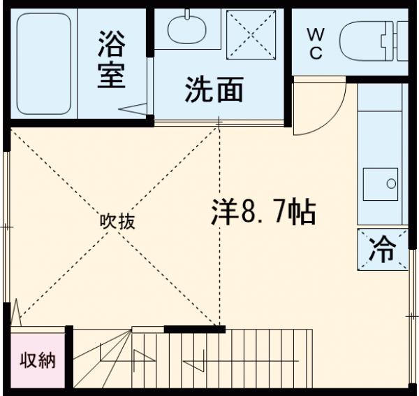 杉並松庵テラスの間取り