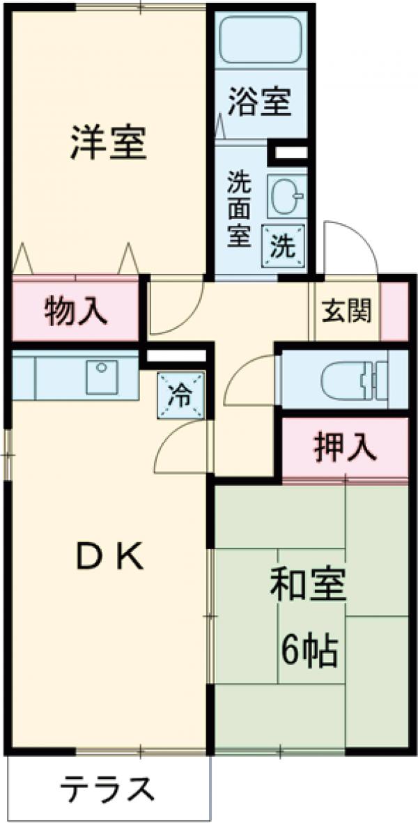 メゾン・ソレイユの間取り