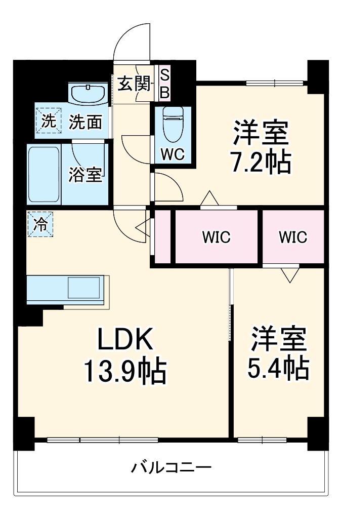 Casa di Speranzaの間取り
