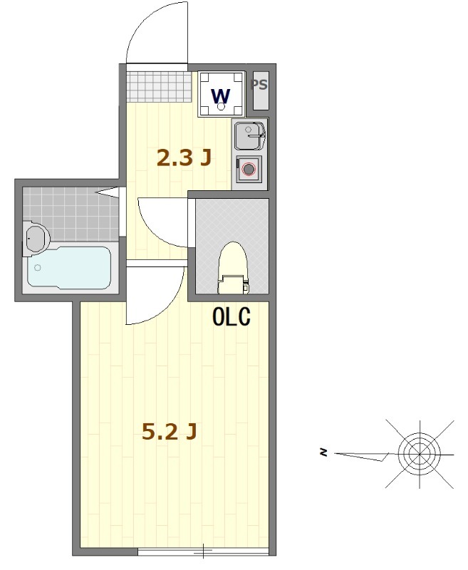 ノーザンロード富士見台の間取り
