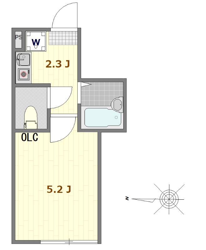 ノーザンロード富士見台の間取り