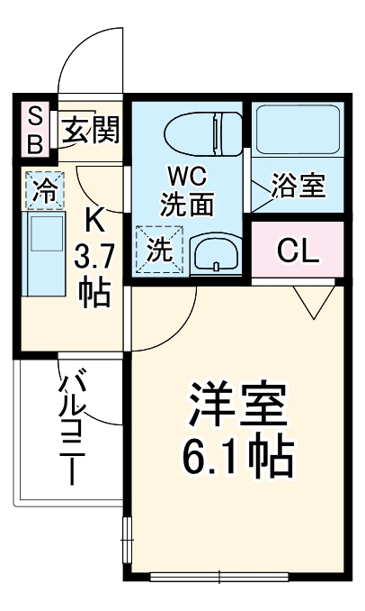 WITH PLACE さがみ野の間取り