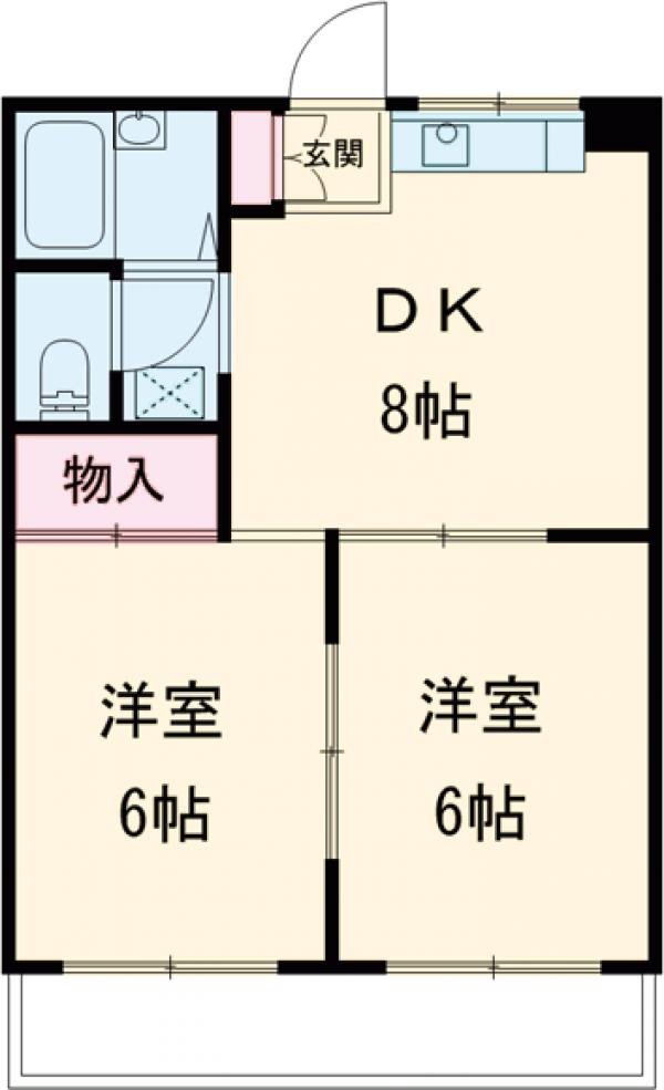 ニューレジデンスの間取り