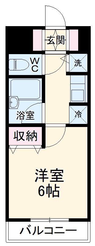 ソレイユ天王台の間取り