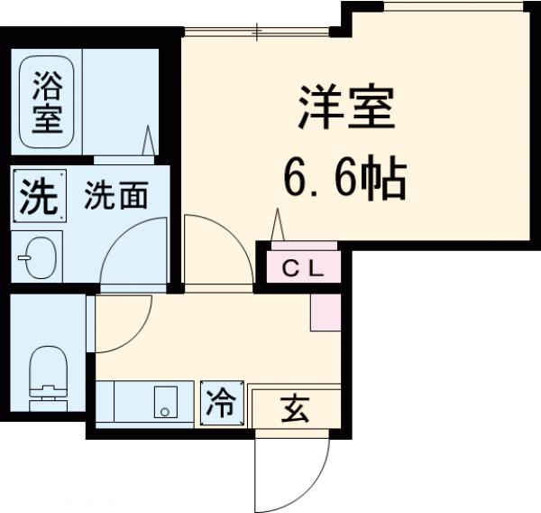 フェリーチェ方南町Aの間取り