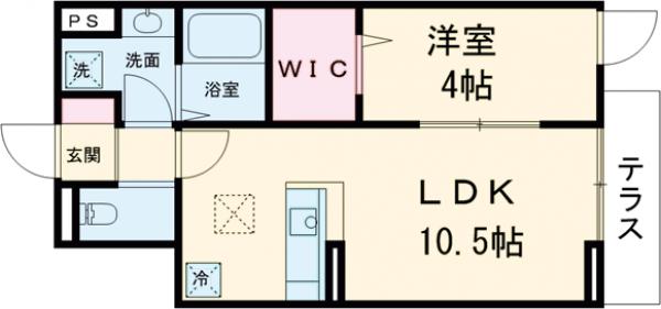 グラナーデ西保木間の間取り
