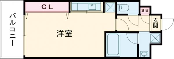 アイ・セレブ箱崎浪漫邸の間取り