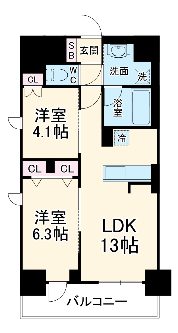 CEDAR NORITAKEの間取り