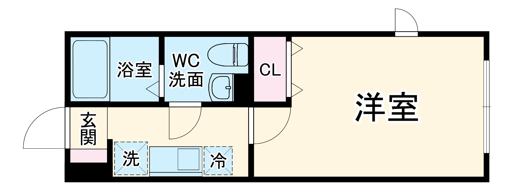 ウラノス勝田台の間取り