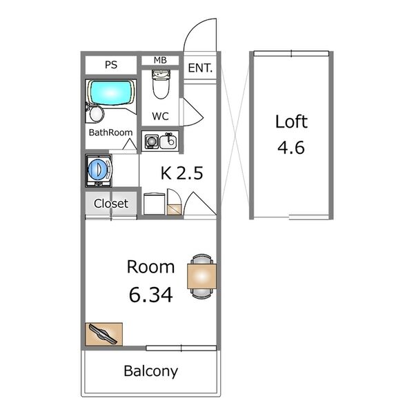 Sophia Twin Leafの間取り