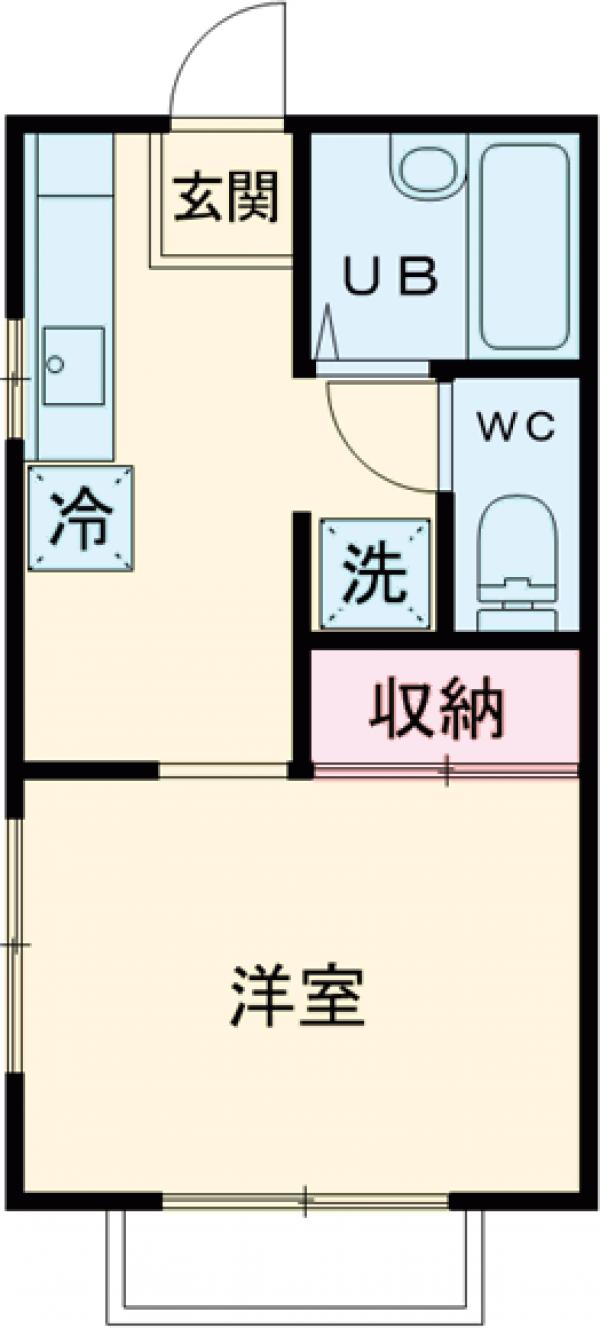 泉ハイツの間取り