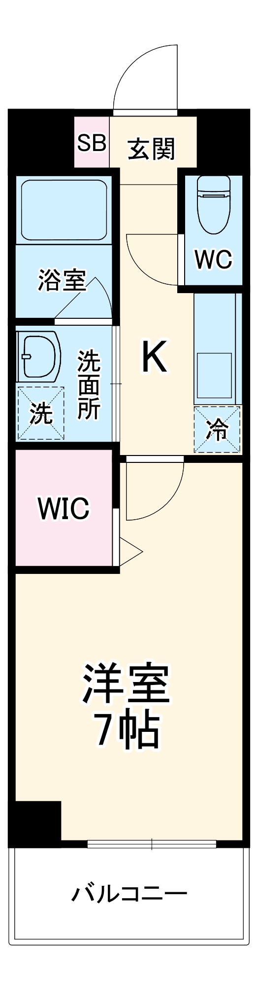 パークシエスタ滝井の間取り