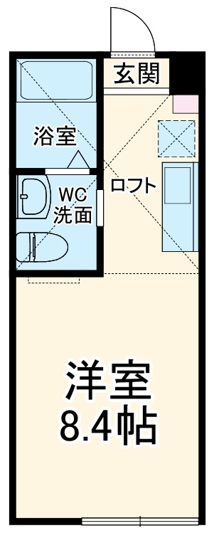 Sola鶴間の間取り