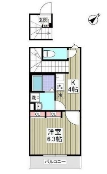 ヒュッゲⅡの間取り