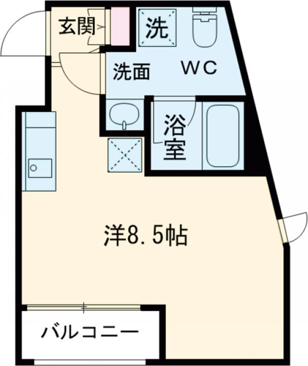 レピュア十条レジデンスの間取り