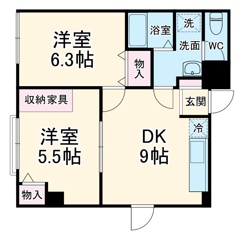 ルミエールアイたまプラーザの間取り