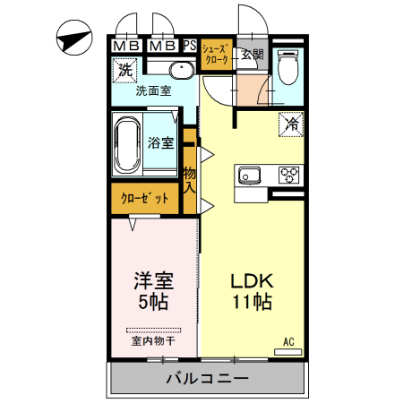 ボスコの間取り