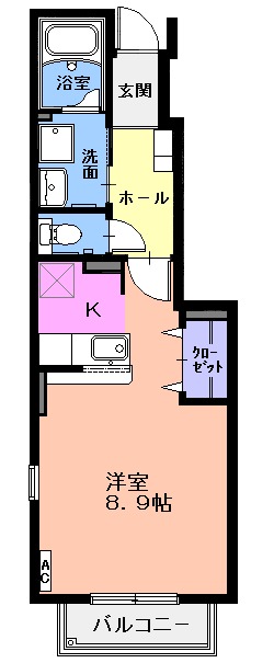 セレーノ;デーアAの間取り
