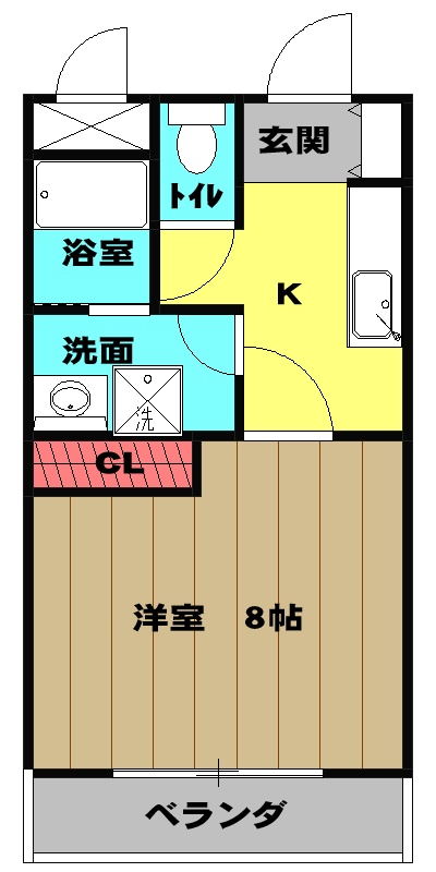 メゾン・ド・プラムの間取り
