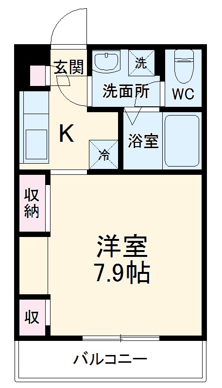 リブリ・豊四季セブンの間取り