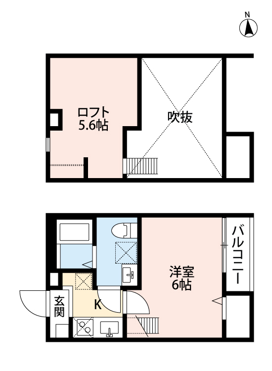 柏ロジウライフの間取り