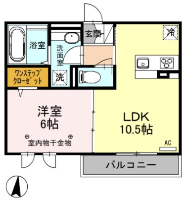 ロイジェントパークスレイクタウンⅢGの間取り