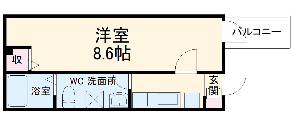 Progressの間取り