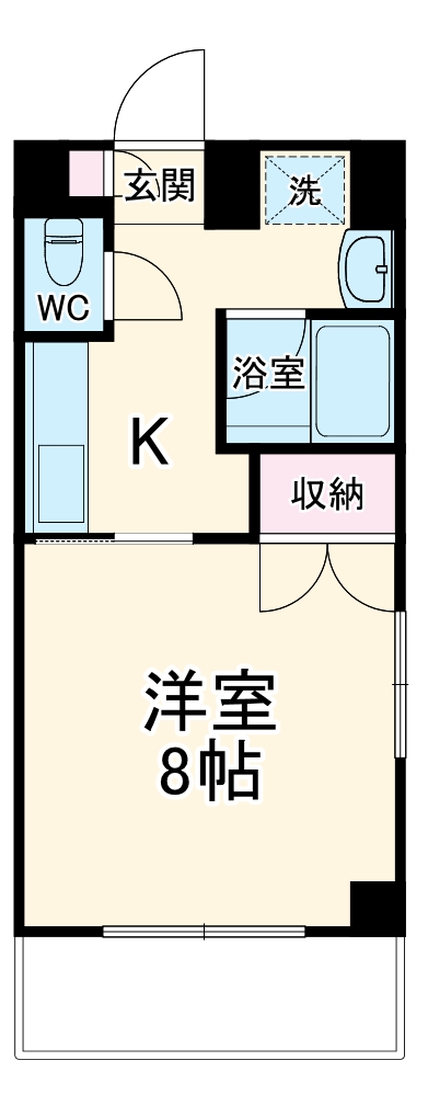 コーラル宮崎台の間取り