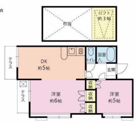 カサベラ三番館の間取り
