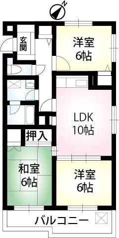 グランドハイツの間取り