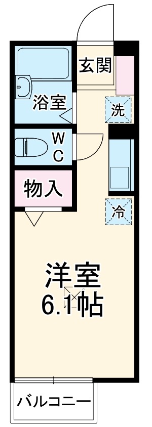 クレストAの間取り