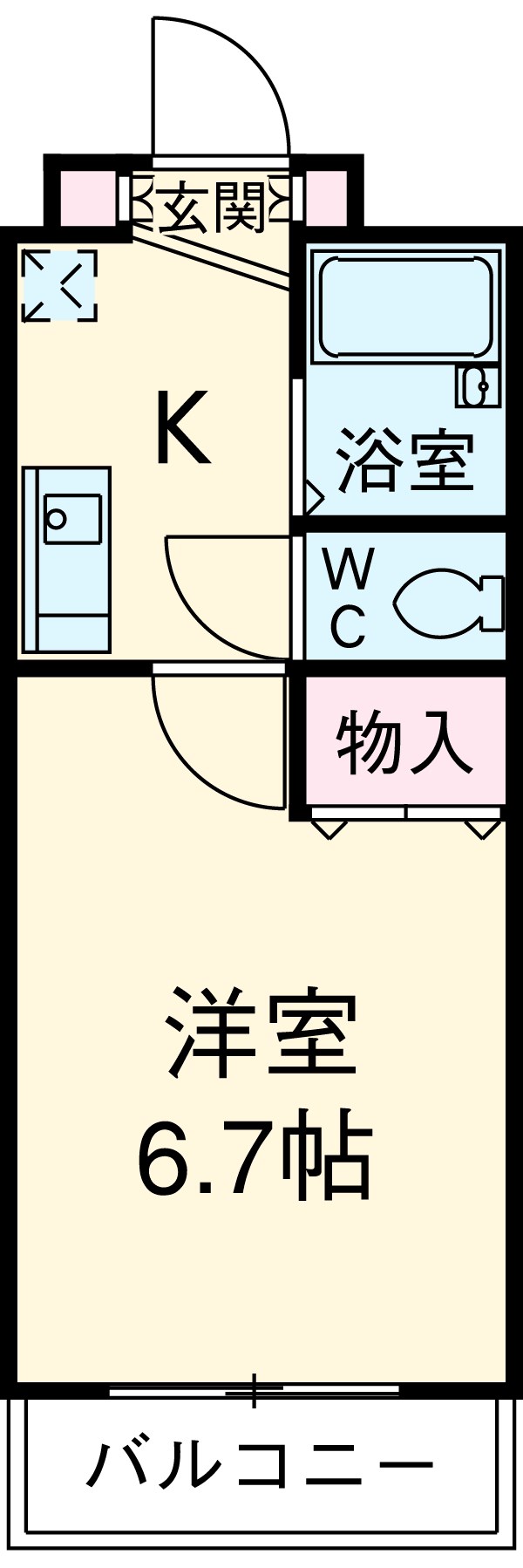 グレイスさつきの間取り