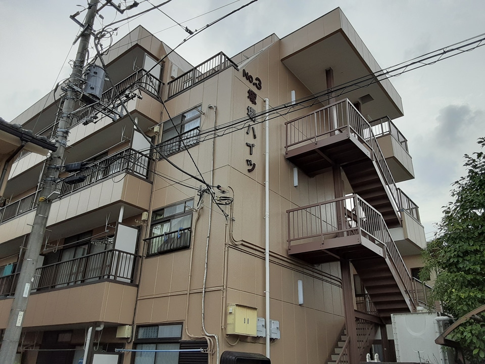 塚場ハイツⅢの外観