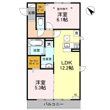 ルヴォワールの間取り