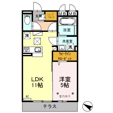 リビエールセレナの間取り