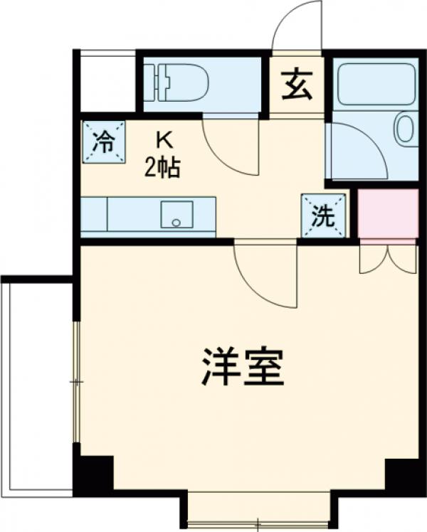 ラ・ヴィ・ドゥ中葛西の間取り