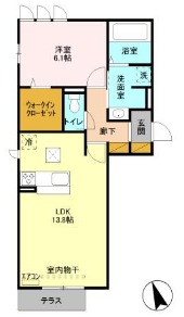 セントナチュールの間取り