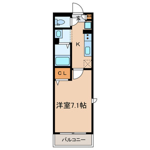 グランメールの間取り