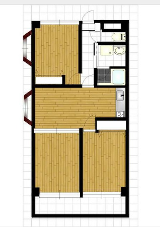 サンモールマンションの間取り