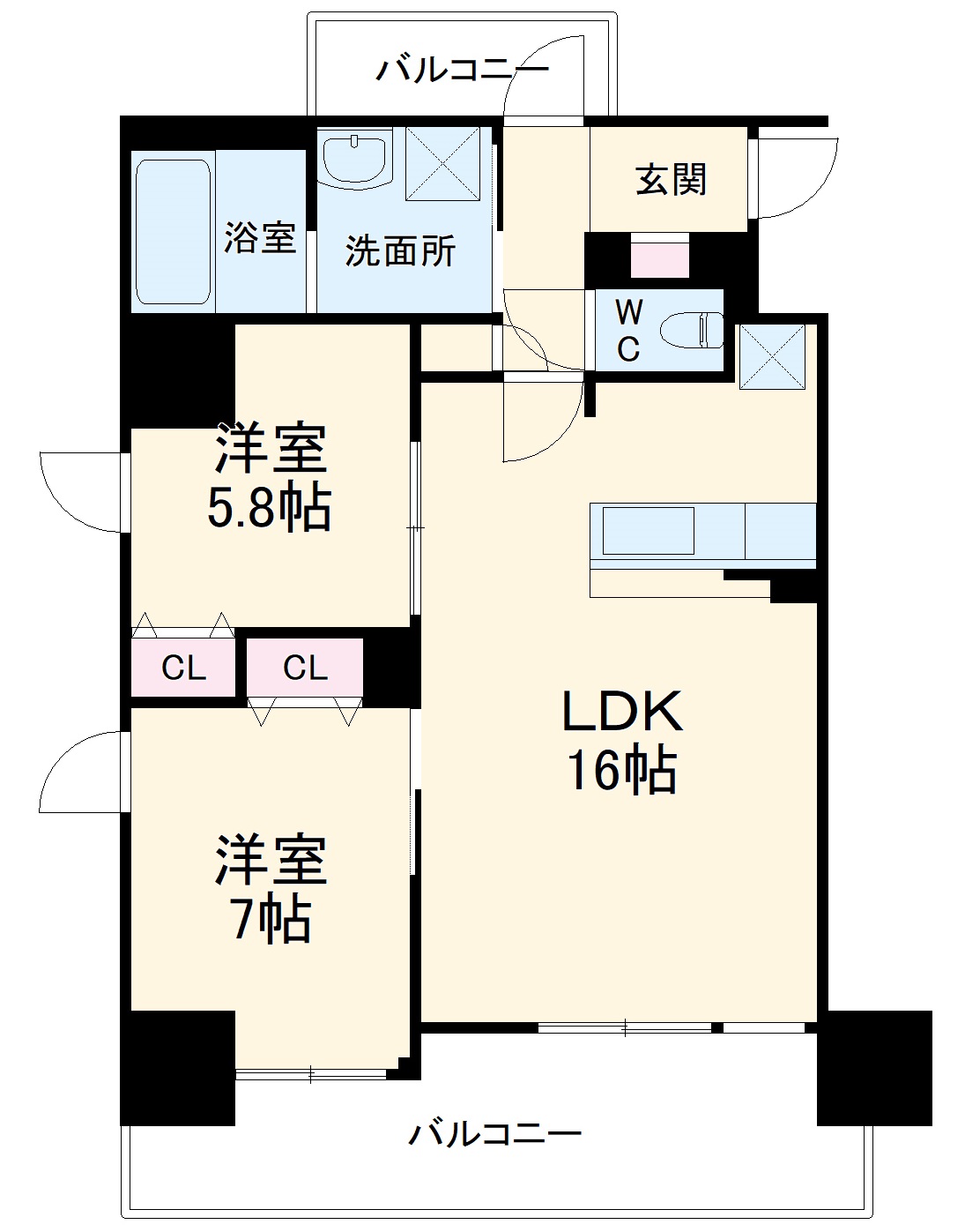 果樹園STの間取り
