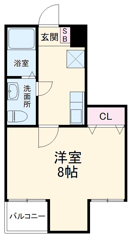サンイング西船の間取り