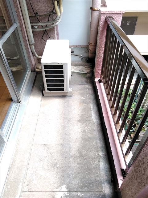 10/19 バルコニー