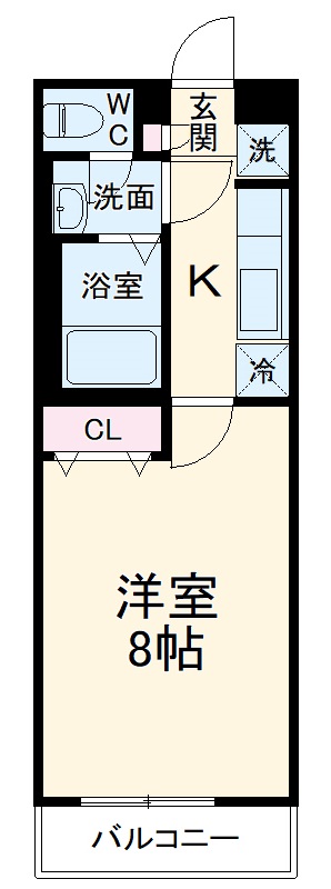 リブリ・マランド南柏の間取り