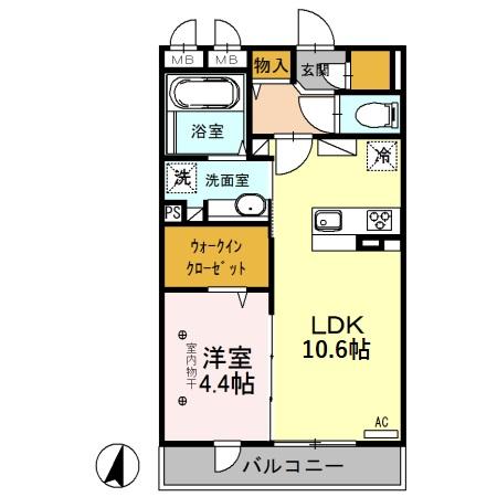 Confortの間取り
