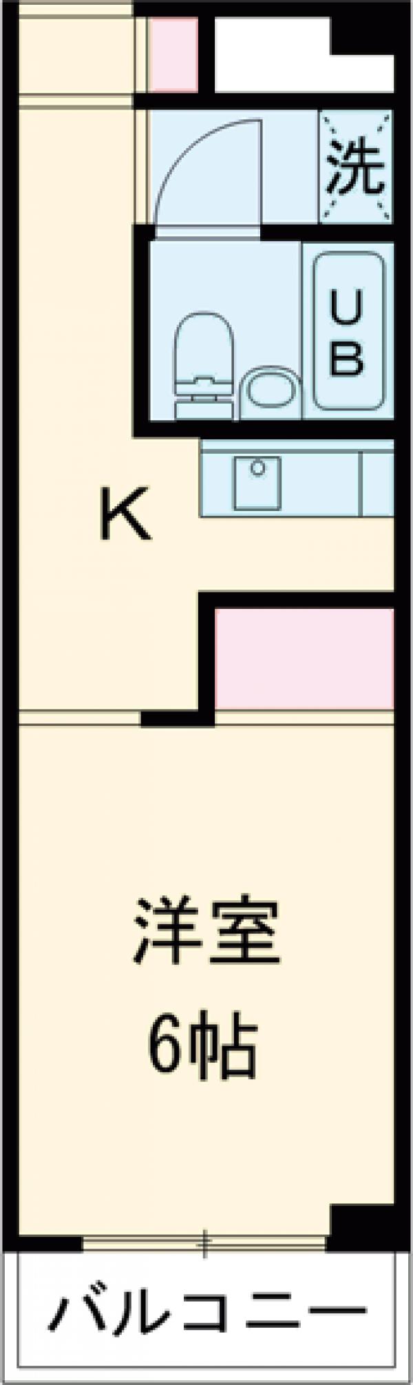 第12頼長ビルの間取り