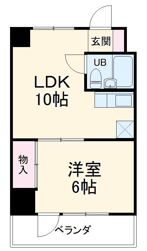 第7メゾンクレール春日部の間取り