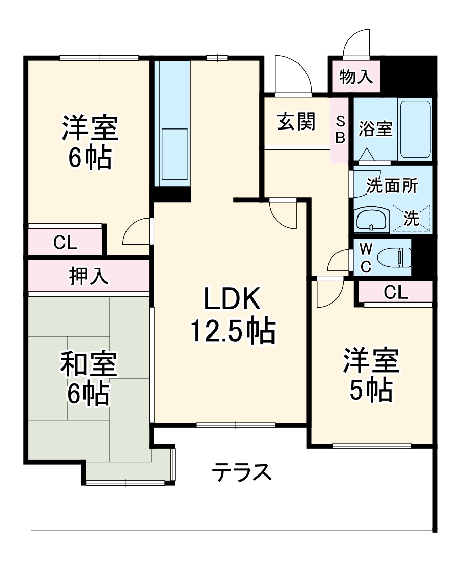 M.Sアネックス鷺沼の間取り
